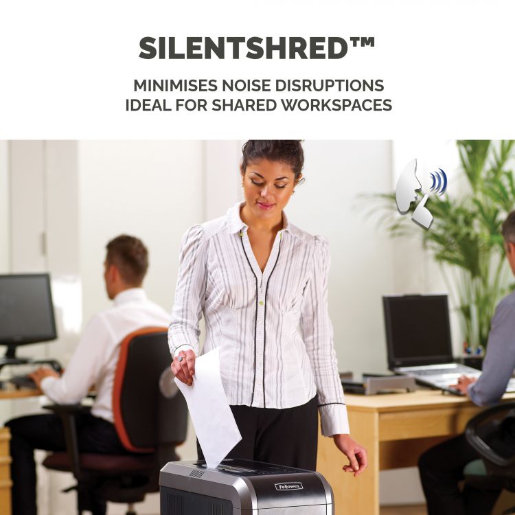 Fellowes 125I Strip Cut Shredder - Image 6