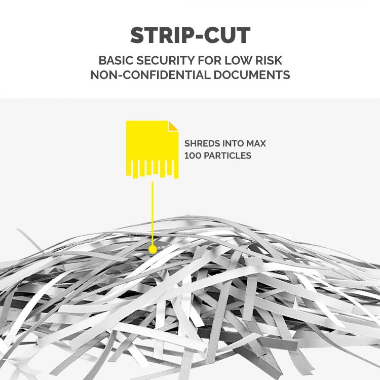 Fellowes 125I Strip Cut Shredder - Image 4