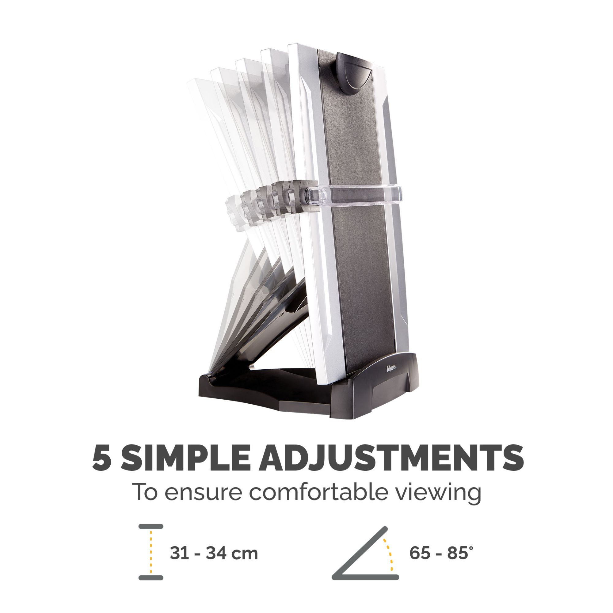 Fellowes 8033201 Office Suites Desktop Copy Holder