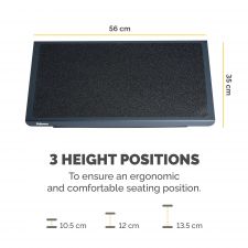 Fellowes 8064101 Heavy Duty Foot Support thumbnail 2