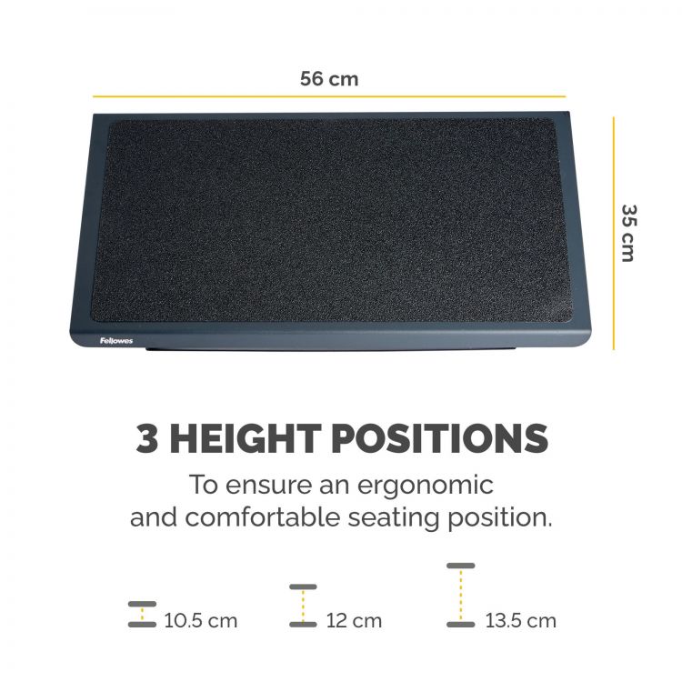 Fellowes 8064101 Heavy Duty Foot Support - Image 2
