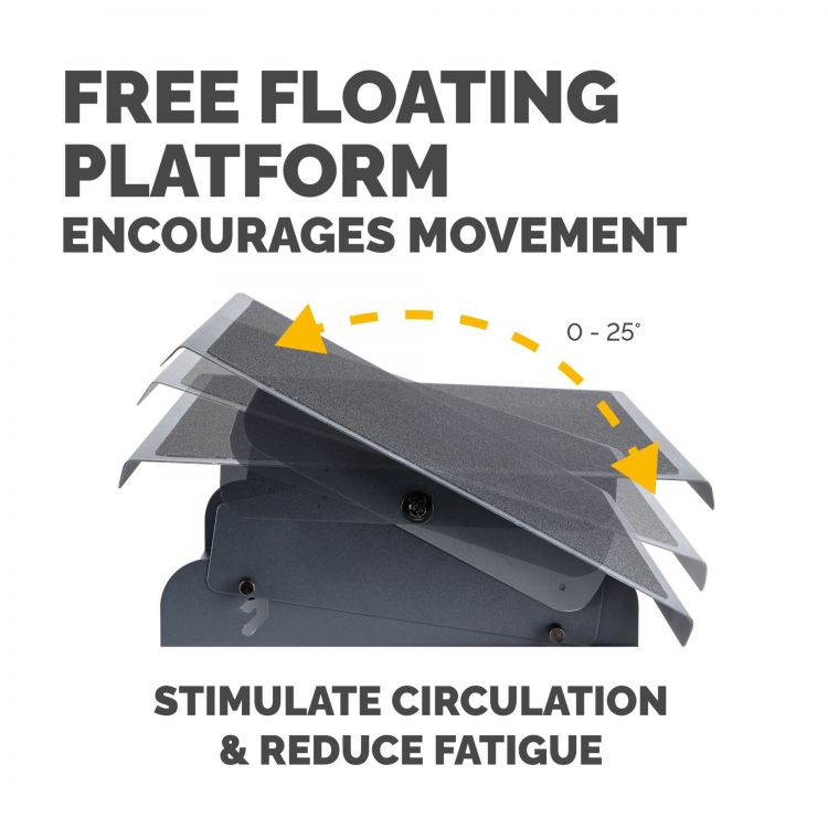 Fellowes 8064101 Heavy Duty Foot Support - Image 3