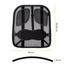 Fellowes 8029901 Mesh Back Support thumbnail 2
