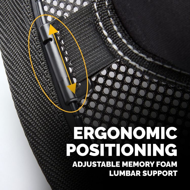 Fellowes 8029901 Mesh Back Support - Image 4