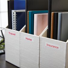 Dymo 45015 D1 12mm x 7m Red on White Tape thumbnail 8