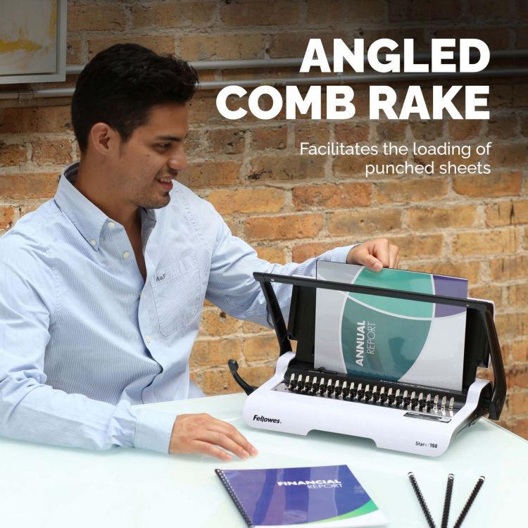 Fellowes Star Plus A4 Comb Binder - Image 7