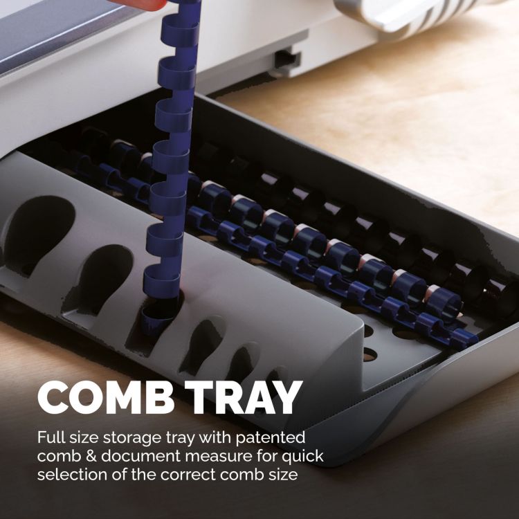 Fellowes Quasar Plus A4 Comb Binder - Image 2