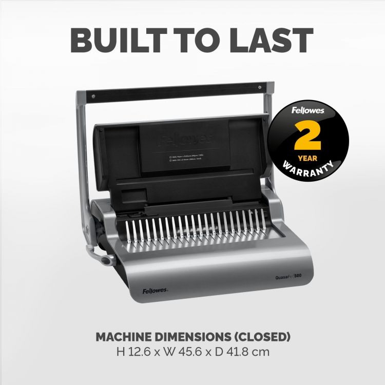 Fellowes Quasar Plus A4 Comb Binder - Image 6