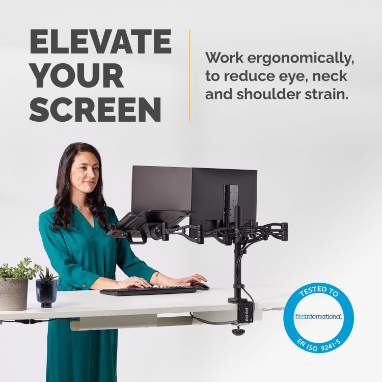 Fellowes 8211901 Professional Series Laptop Arm Accessory - Image 2