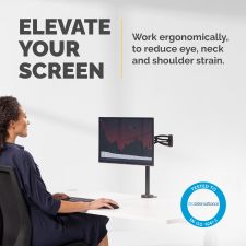 Fellowes 8041601 Vista Single Monitor Arm thumbnail 2