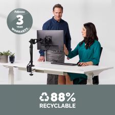 Fellowes 8041601 Vista Single Monitor Arm thumbnail 5