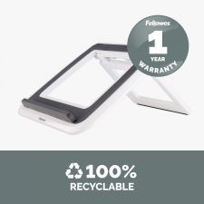 Fellowes 8210101 I-Spire Series Laptop Quick Lift White thumbnail 7