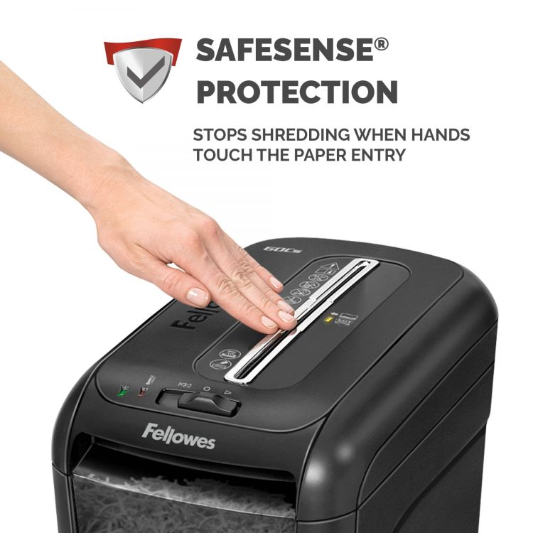 Fellowes 60CS Cross Cut Shredder - Image 6