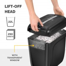 Fellowes 60CS Cross Cut Shredder thumbnail 4