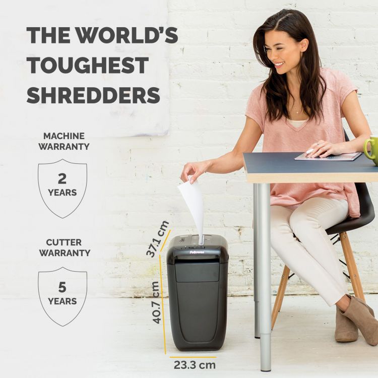 Fellowes 60CS Cross Cut Shredder - Image 7