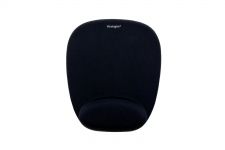 Kensington 62384 Foam Mousepad with Wrist Rest Black thumbnail 1