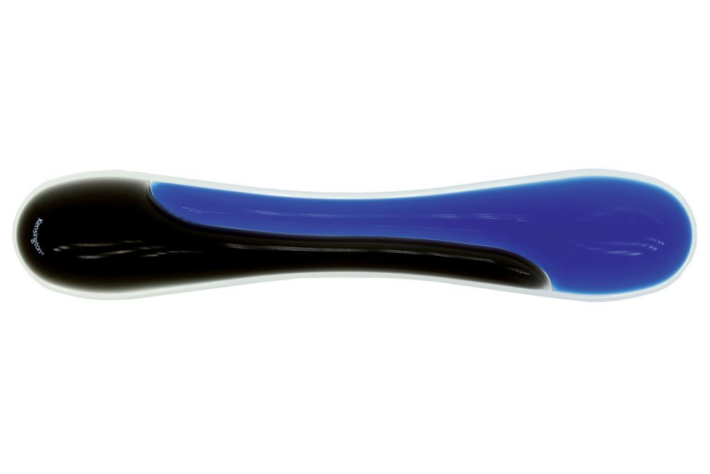 Kensington 62397 Duo Gel Wrist Rest Wave Blue Smoke