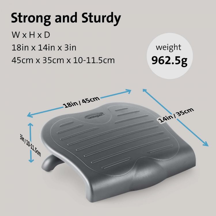 Kensington 56152 SoleSaver Footrest - Image 3