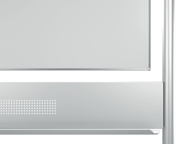 Nobo 1901031 Dual Sided Mobile Whiteboard 1500 x 1200mm - Image 4