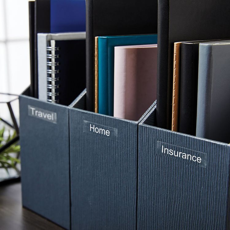 Dymo 45020 D1 12mm x 7m White on Clear Tape - Image 7