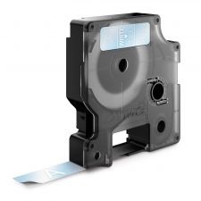 Dymo 45020 D1 12mm x 7m White on Clear Tape thumbnail 2