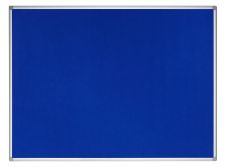 Bi-Office Earth-It Blue Felt Noticeboard Aluminium Frame 1200x900 thumbnail 4
