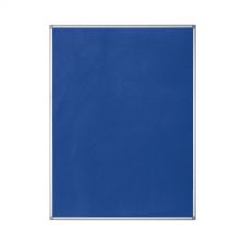 Bi-Office Earth-It Blue Felt Noticeboard Aluminium Frame 1200x900 thumbnail 2