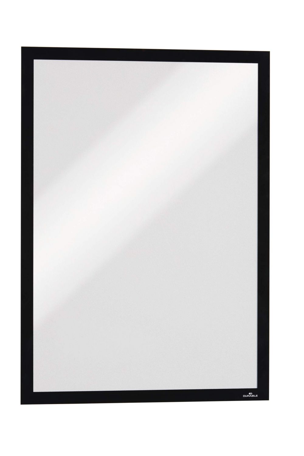 Durable DURAFRAME Magnetic Document Signage Frame PK5 A3 Black