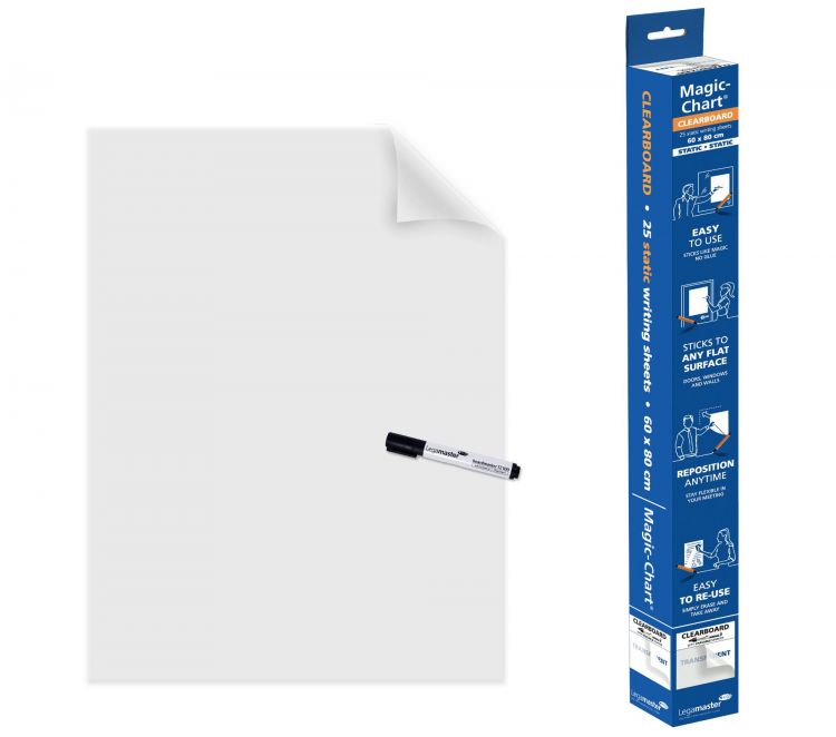Legamaster Magic-Chart Clearboard foil 60x80cm - Image 2