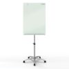 Nobo 1903949 Diamond Glass Mobile Magnetic Flipchart Easel
