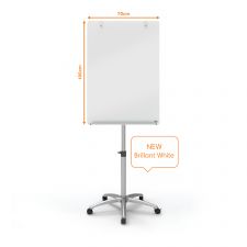Nobo 1903949 Diamond Glass Mobile Magnetic Flipchart Easel thumbnail 5