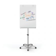 Nobo 1903949 Diamond Glass Mobile Magnetic Flipchart Easel thumbnail 6