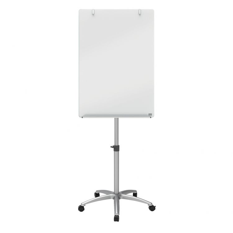 Nobo 1903949 Diamond Glass Mobile Magnetic Flipchart Easel - Image 3