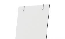 Nobo 1903949 Diamond Glass Mobile Magnetic Flipchart Easel thumbnail 2
