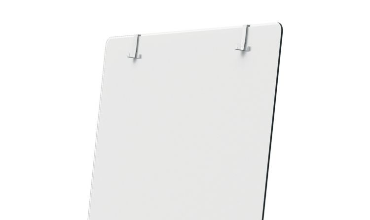 Nobo 1903949 Diamond Glass Mobile Magnetic Flipchart Easel - Image 2