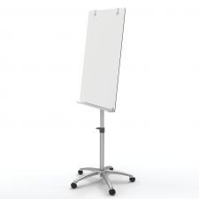 Nobo 1903949 Diamond Glass Mobile Magnetic Flipchart Easel thumbnail 1