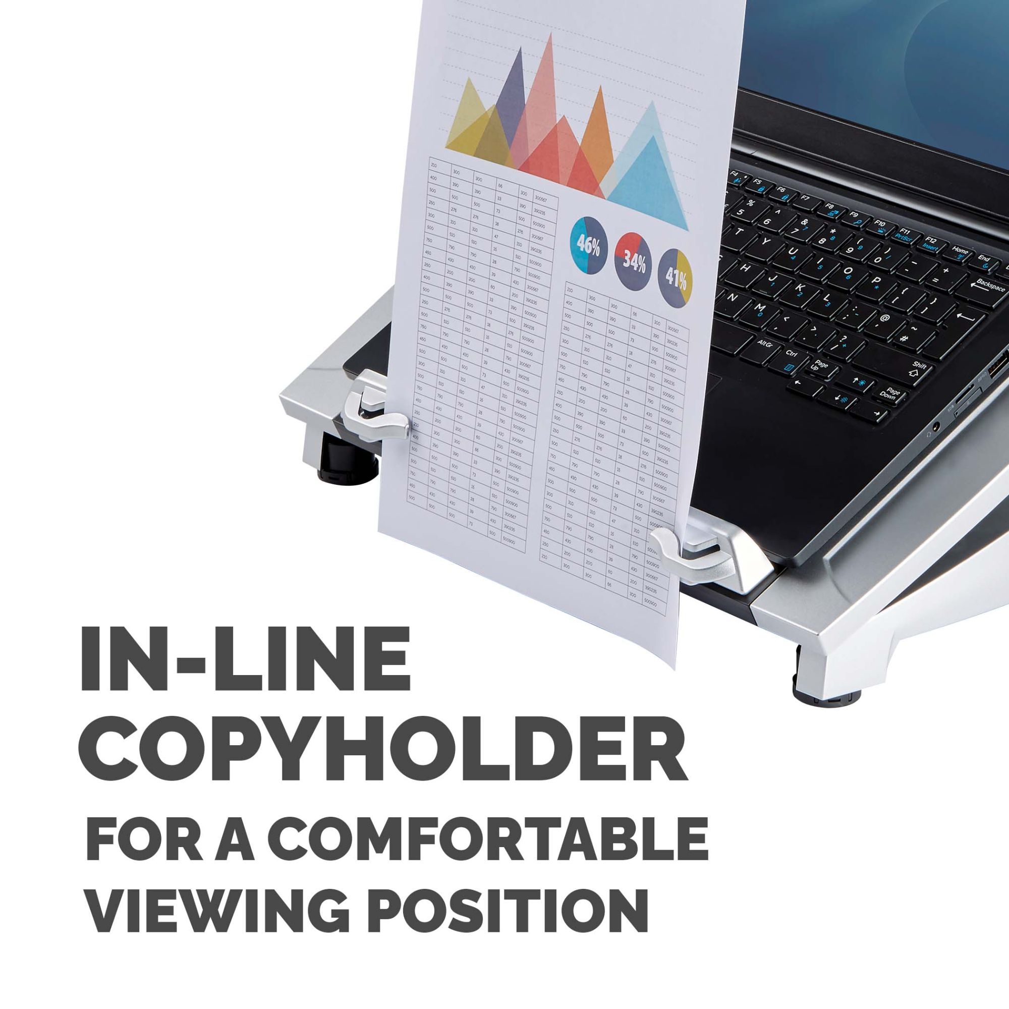 Fellowes 8036701 Laptop Riser Plus