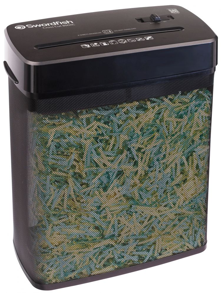 Swordfish 800XC Cross Cut Shredder - Image 3