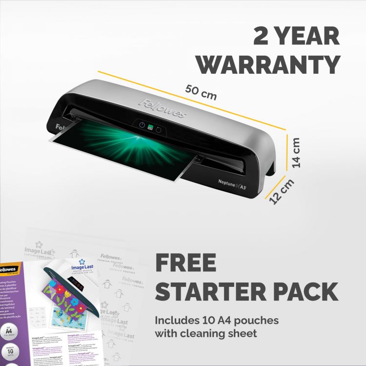 Fellowes Neptune 3 A3 Laminator - Image 9