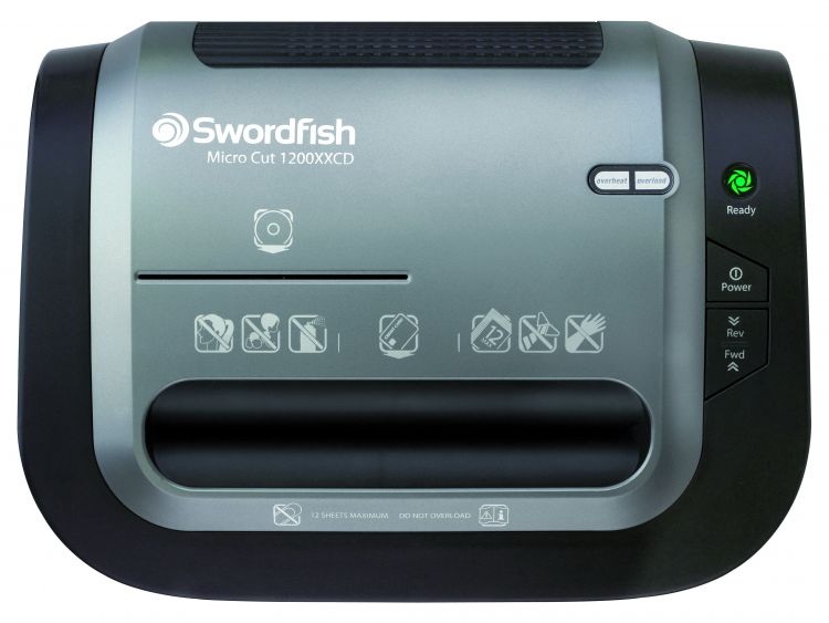 Swordfish 1200XXCD Micro Cut Shredder - Image 5