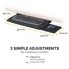Fellowes 8031201 Office Suites Deluxe Keyboard Manager thumbnail 2
