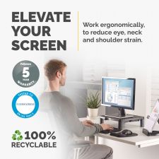 Fellowes 9169301 Classic Standard Monitor Riser Graphite thumbnail 7