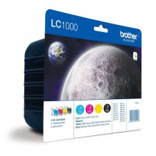 Brother LC1000 Value Pack B-C-M-Y thumbnail 1