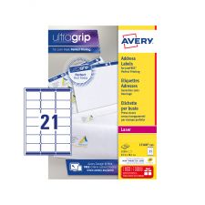 Avery L7160-250 Address Labels 250 sheets - 21 Labels per Sheet thumbnail 2
