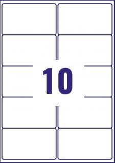 Avery L7173-100 Address Labels 100 sheets - 10 Labels per Sheet thumbnail 2