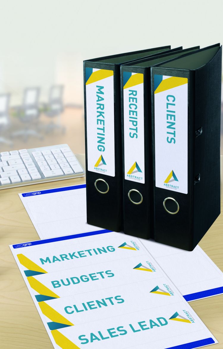 Avery L7171-100 Filing Labels 100 sheets - 4 Labels per Sheet - Image 3