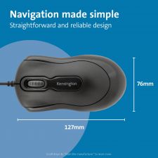 Kensington K72356EU Mouse - in - a - Box Wired thumbnail 3