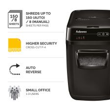 Fellowes Automax 150C Cross Cut Shredder thumbnail 2