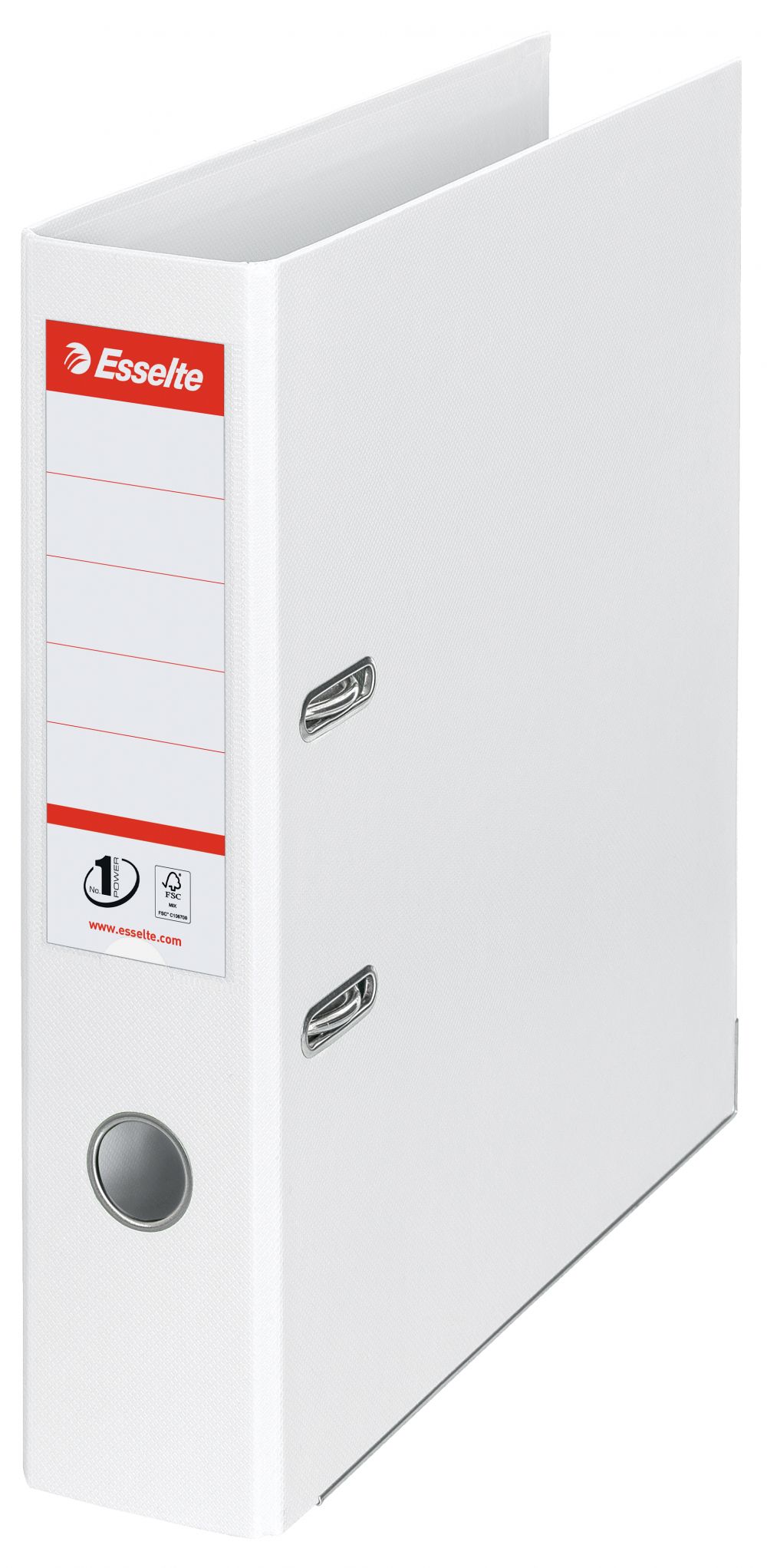 Esselte+Pack+of+10+No.1+Lever+Arch+File+75mm+White