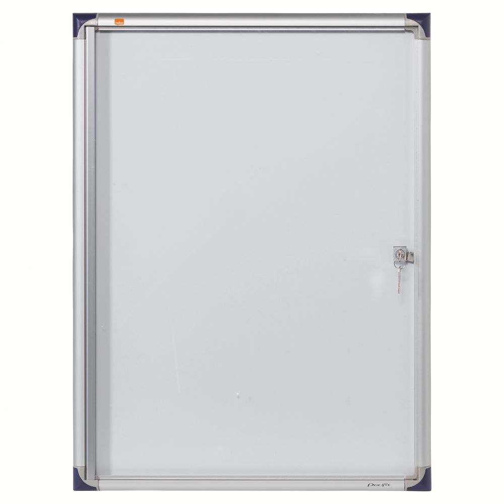 Nobo 1900846 Internal Flat Glazed Case 4 x A4 Magnetic